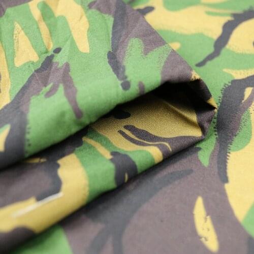Polyester/cotton twill waterproof camouflage fabric