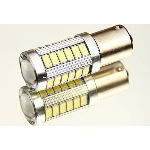 100 PCS s 1156 BAU15S PY21W 7507 LED Bulbs 1157 CarTurn Signal Lighting White Red Blue 5630 33SMD