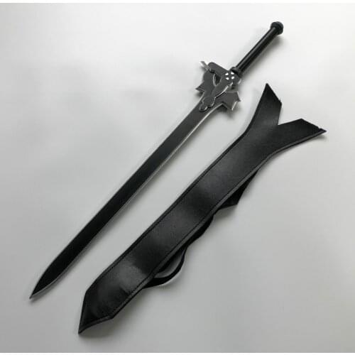 80cm Sword Art Online Sword Weapon 1: 1 Kirigaya Kazuto Elucidator / Dark Repulsor Cosplay Sword PU foam +PU scabbard