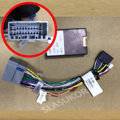 Android Car Radio For Jeep Grand Cherokee II WJ 1998 - 2004 cable and canbus Avanza Rush Power Wiring Harness Canbus Cable