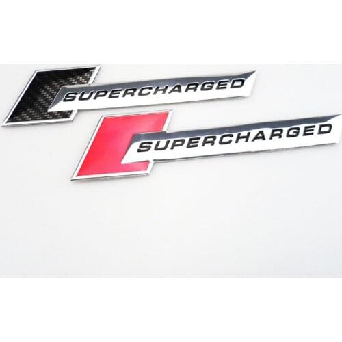 Car Styling Supercharged Turbo Boost 3D Metal Chrome Aluminium Alloy Sticker for BMW 1 2 3 4 5 6 7 Series X1 X3 X4 X5 X6 E60 E