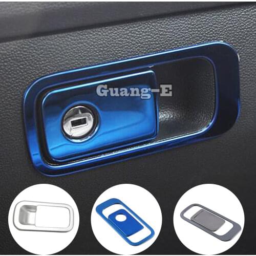 Car Stick Glove Box Front Trim Panel Frame Cover For Volkswagen VW TiguanL Tiguan L MK2 2016 2017 2018 2019 2020