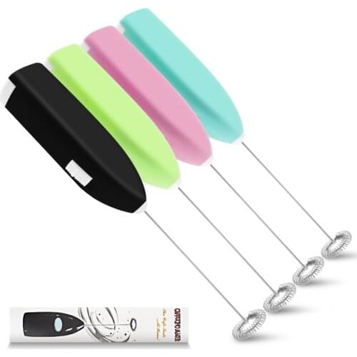 Electric Egg Beater Milk Drink Coffee Whisk Mixer Milk Jugs Frother Hand Coffee Foamer Cappuccino Creamer Frothy Blend Whisker