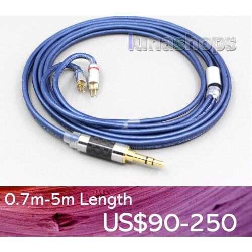 LN006798 High Definition 99% Pure Silver Earphone Cable For 0.78mm 0.77mm BA Custom Westone W4r UM3X UM3RC JH13 High Step