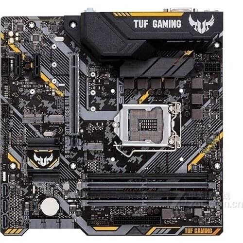 For asus TUF B360M-PLUS GAMING S desktop motherboard used original motherboard intel LGA 1151 DDR4 I3 I5 I7 USB2f