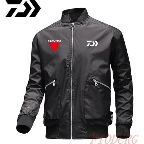 New Autumn Winter Daiwa Jacket Men Fishing Keep Warm Jackets Protection Clothes Fishing Clothing Summer Breathable Quick Dry
