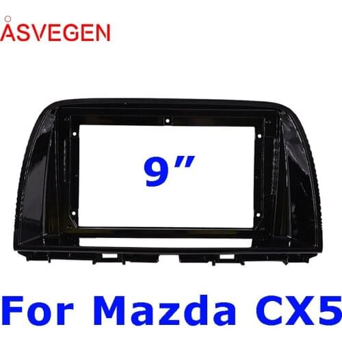 Asvegen Car Radio Fascia Frame For Mazda CX5 Car Dvd Frame Install Panel Dash Mount Installation Dashboard