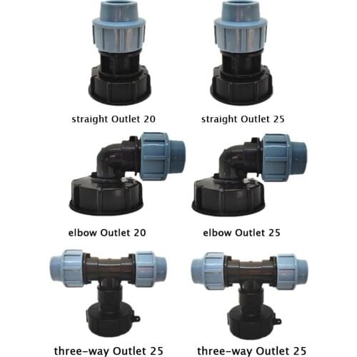 Water Pipe Connector Garden Lawn Hose Adapter Bowser Practical Tap Fitting Tool Home For IBC Tank And Watering Irrigation System