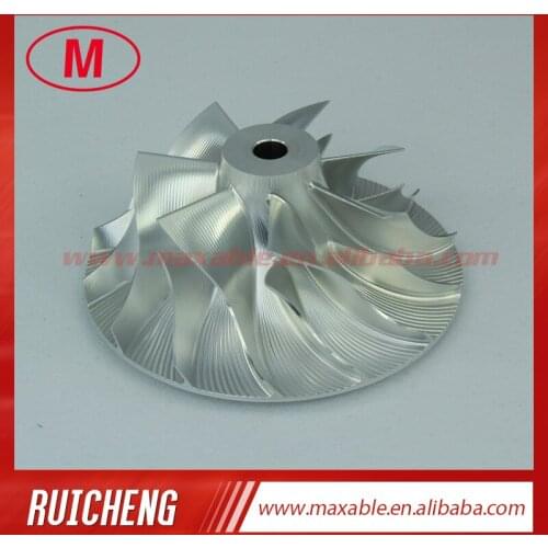 TD06 49179-40920 53.00/75.00mm 7+7 blades forward point milling turbo milling/aluminum 2618 /billet compressor wheel