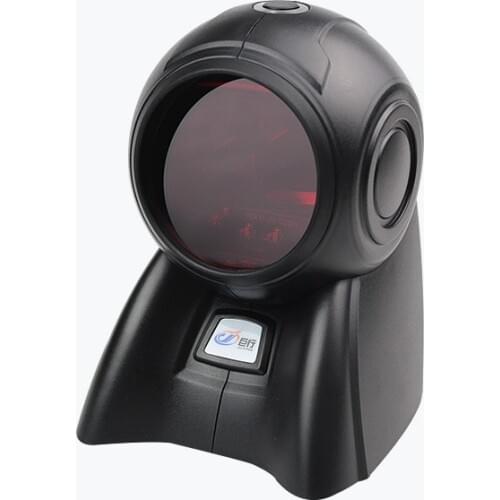 High Quality Laser Barcode Scanner 20 Lines Automatic Omnidirectional desktop flatbed Bar Code Reader Hand-free Stand USB