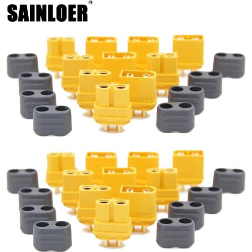 10 pairs XT30 XT30U MR30 XT60 XT60H XT60U MR60 XT90 XT90H XT90-S EC2 EC3 EC5 T plug battery connector set RC parts