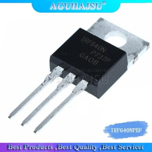 10pcs IRF640NPBF TO220 IRF640N TO-220 IRF640 Power MOSFET new and original