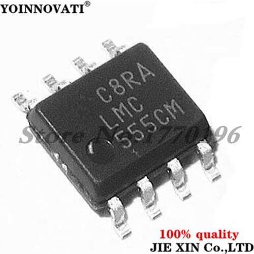 10pcs LMC555 LMC555CMX LMC555CM SOP-8