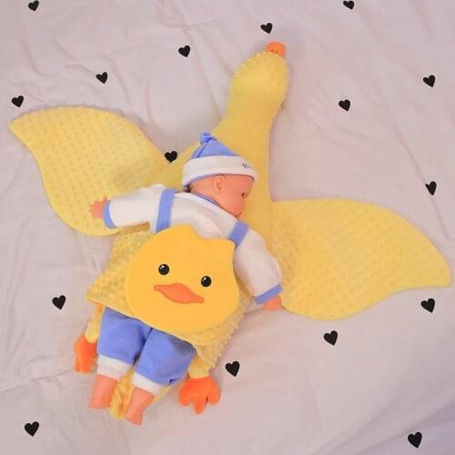 100cm Creative Multifunctional Huge Size Lovely Plush Duck Children Girlfriend Floor Cushion Soft Stuffed Animals Pillow