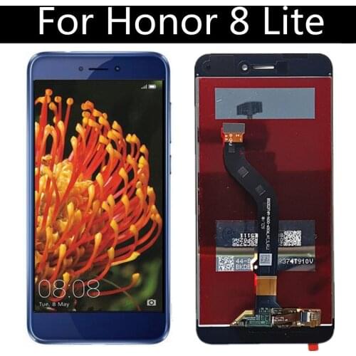 5.2" For Huawei P8 Lite 2017 LCD DIsplay Touch Screen Digitizer Assembly Replacement For Huawei Honor 8 Lite PRA-AL00X LCD