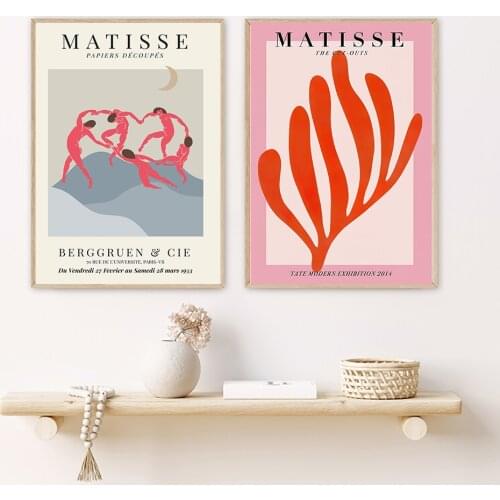 Abstract Home Decoration Canvas Art Painting French Henri Matisse Dance Woman Posters Hd Print Wall Pictures For Living Room