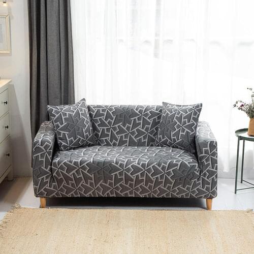Geometry Print Sofa Cover Slipcovers Stretchs Sofa Covers for Living Room Elastic Couch Chair Cover Sofa Towel 1-4-seater