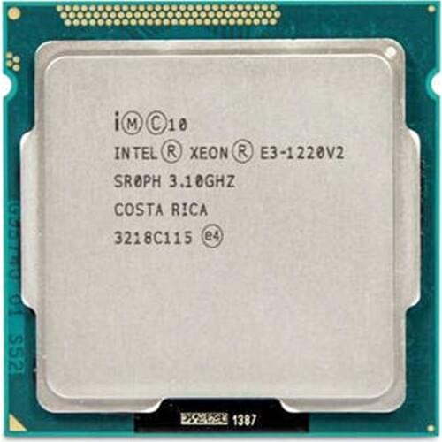 Intel Xeon Processor E3-1220 v2 E3 1220 v2 (8M Cache, 3.1 GHz) Quad-Core Processor LGA1155 PC Computer Desktop CPU