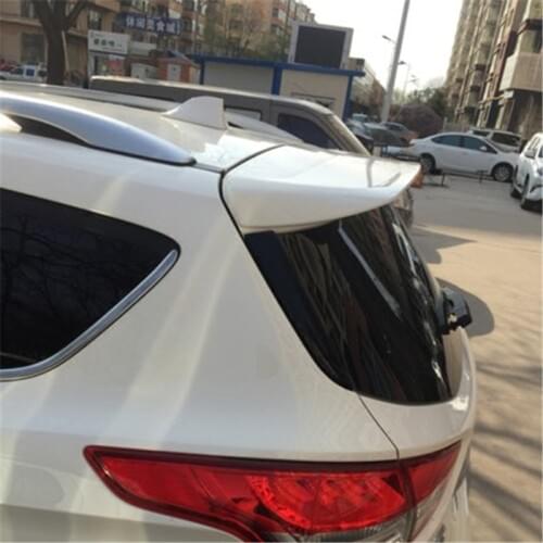 For Ford Escape Kuga 2013 2014 2015 2016 2017 2018 Exterior ABS Unpainted Primer Color Rear Trunk Wing Spoiler Decoration