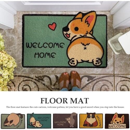 Door Floor Mat Nonslip Indoor Outdoor Rug Entryway Welcome Mats Ideal For Shoes Scraper Carpet Bedroom Kitchen Floor Rugs