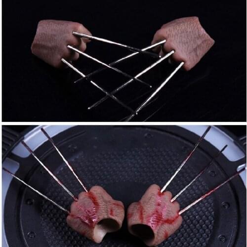 1:6 scale figure doll accessories Hugh Jackman Wolverine Steel claw fighting Wolf paw 12" action figure doll accessories E2824