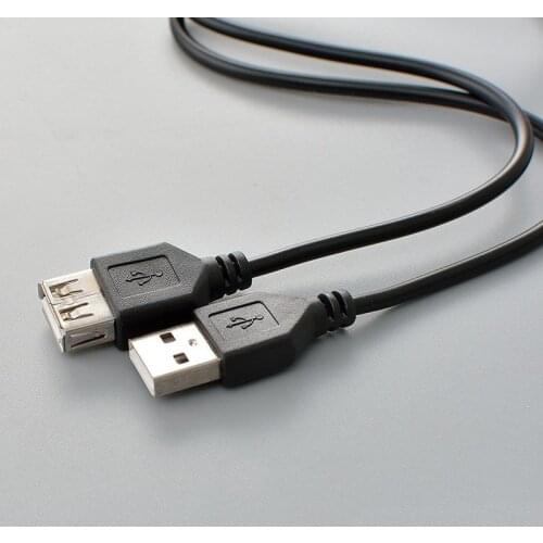 USB Extension Cable Super Speed USB 2.0 Cable Male to Female 1m Data Sync USB 2.0 Extender Cord Extension Cable