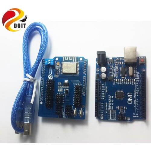 WiFi Development WiFi Kit for UNO R3 + ESP8266 Wireless WiFi Shield For CH340G MEGA328P Remote Controller Robot