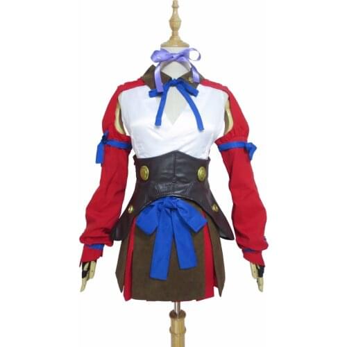 Kabaneri Of The Iron Fortress Mumei Girls Halloween Battle Dress Cosplay Costume