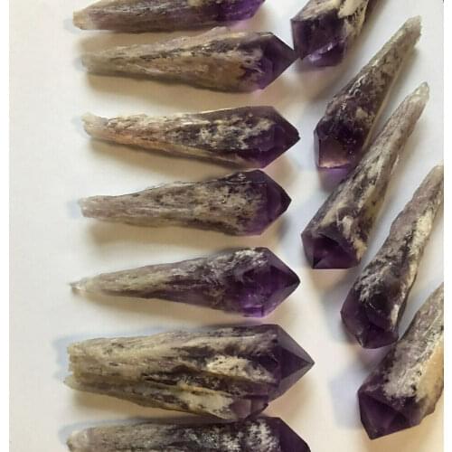 Natural amethyst quartz scepter original crystal mineral specimens to repair stone household decorations