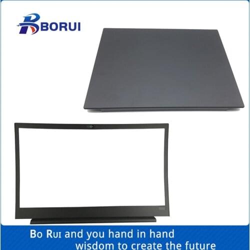 NEW Laptop LCD Back Cover/Front Bezel For Lenovo ThinkPad E580 E585 02DL690 01LW413 AM167000100 Black LCD Back Cover