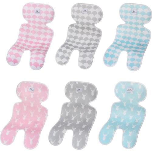 New Summer Stroller Cooling Pad 3D Air Mesh Breathable Stroller Mat Mattress Baby Car Seat Cover Cushion for Newborn 33x67CM