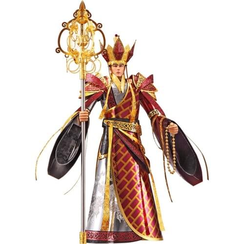 2018 THE HOLY MONK OF TANG Piececool 3D laser cutting Jigsaw puzzle DIY Metal model Educational Puzzle Toys for Children & Adult