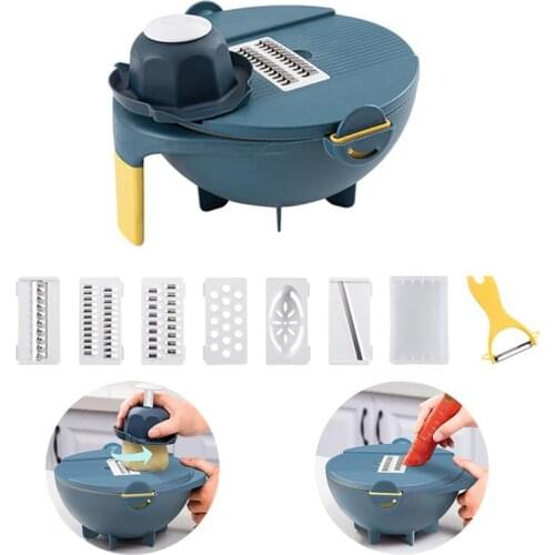 Practical Vegetable Slicer Set Creative Multifunction 9 In 1 Vegetable Cutter Food Cutter Fruit And Vegetable Tools Accessories