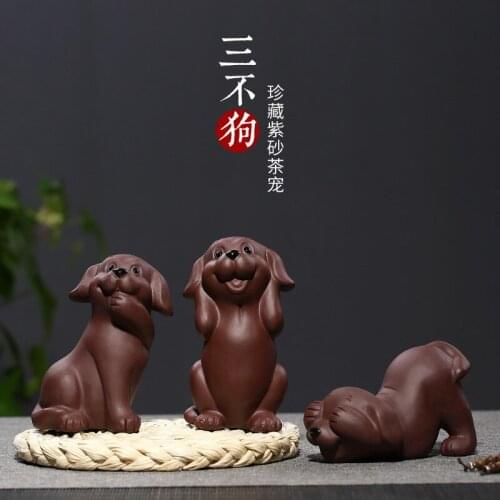 Sell three dogs furnishing articles manufacturer wholesale a substituting tea accessories don't listen to not to watch