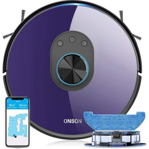 Factory Direct Supply Smart Memory 2700Pa Powerful Suction Sweeping Robot Automatic Robot Vacuum Cleaner for Hard Floor