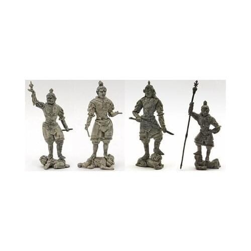 Pvc figure toy model Four kings 4pcs/set