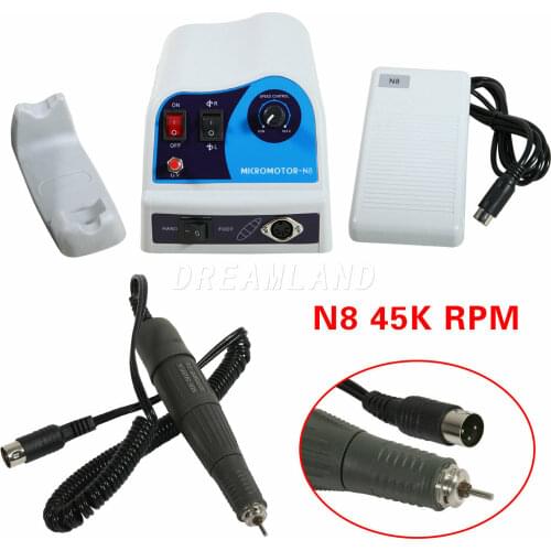 Dental Lab Marathon N8 Electric Micromotor / 45K RPM Polishing Handpiece