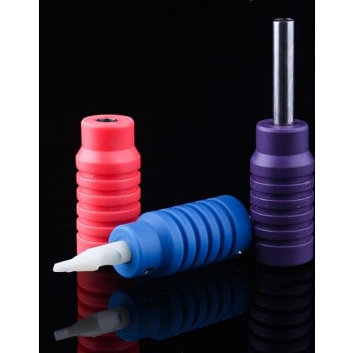 Tattoo Grips For Tattoo Equipment Machine Supply Accessoires Non-slip Nylon Tattoo Grip 25mm