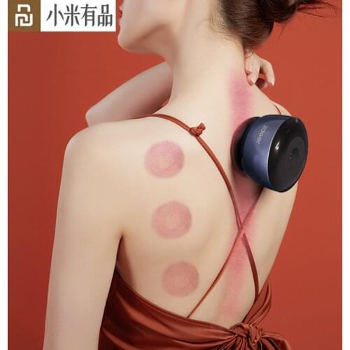 Youpin Left Point Intelligent Cupping Massager Wireless Vacuum Suction Cups Magnet Therapy Guasha Scraping Heating Massage