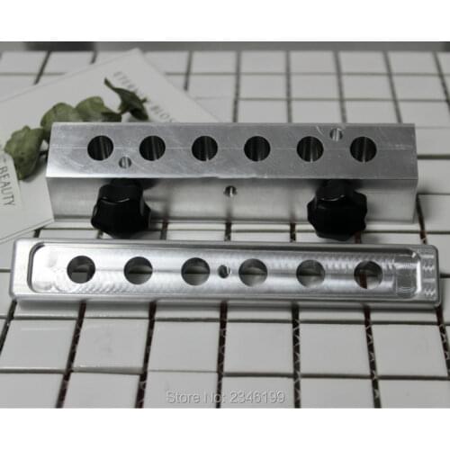 1Set 11.1mm Oblique Edge Lipstick Mold, DIY Aluminum Lip Rouge Filling Mold, Convenient Lip Balm Filling Aluminum Mold