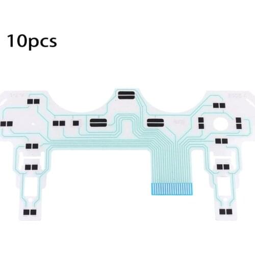 10PCS PCB Ribbon Circuit Board SA1Q42A Conductive Film Ribbon Flex Cable for PS2 Socket Connector Controller Repair Parts