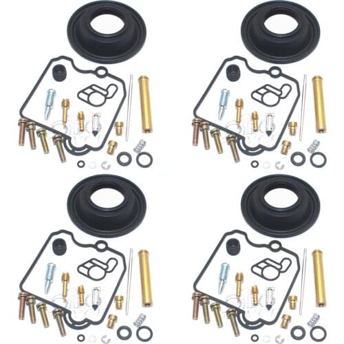 4SET For GSF 250 Bandit 250 GSF250 GJ 74A 74 A Motorcycle carburetor Rubber seal kit Float Bowl gasket parts