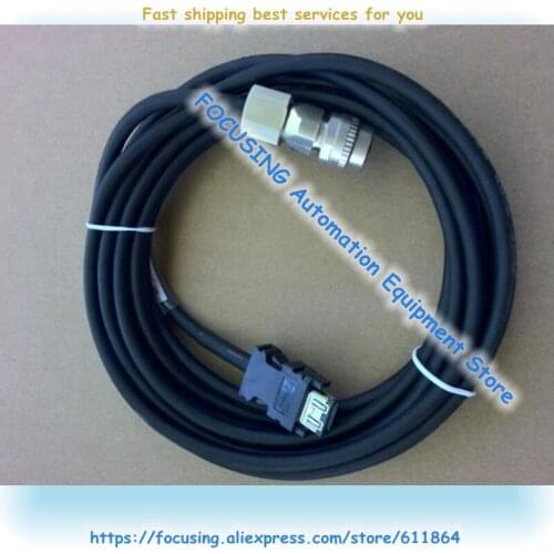 5M Length MR-J3ENSCBL5M-L New Cable Used For MR-J3 ES Encoder Cable