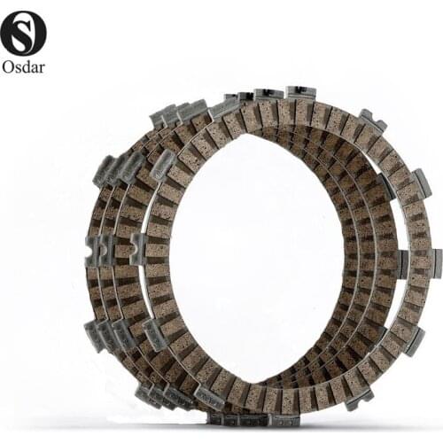 ATV Clutch Friction Plates Kit For HONDA YFM125R 11-15 TRX200/ ATC200ES 1984 ATC200S 84-1986 ATC200 81-1983 ATC185S 81-83 4PCS