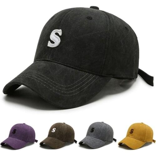 New Baseball Snapbacks Adjusted Running Hats HipHop Men Women Couple Vintage Washed Visor Hat