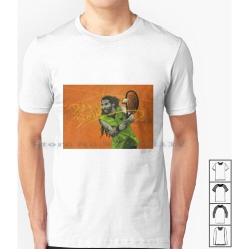 Dustin Brown T Shirt 100% Cotton Dustin Brown Brown Dreddy Team Dreddy Dreddy Tennis Tennis Atp Wimbledon French Open Us Open