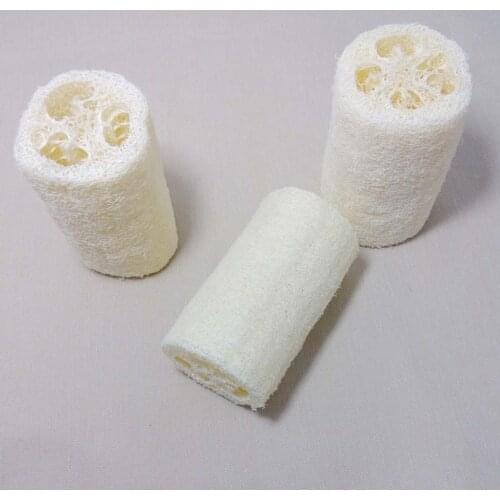 1pcs Organic Loofahs Loofah Spa Exfoliating Scrubber Natural Luffa Body Wash Sponge Remove Dead Skin Made Soap Brush