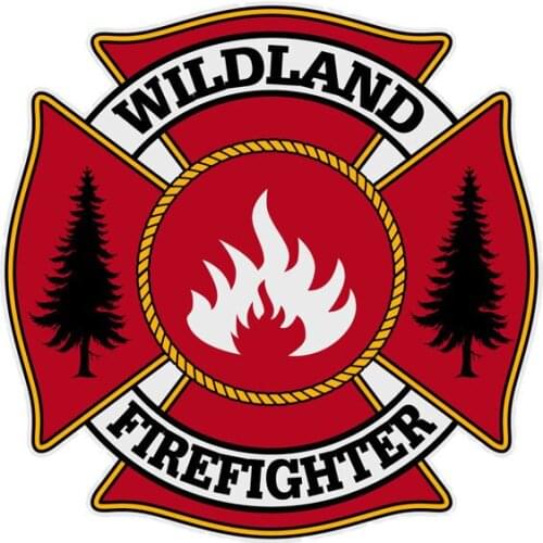 Creative Wild Firefighter Color Car Stickers PVC Personality Body Windows Fashion Exquisite Decals Waterproof Decoration