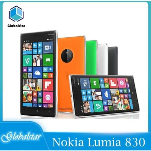Nokia Lumia 830 refurbished Unlocked Nokia Lumia 830 mobile phone 5.0" 16GB ROM Quad Core 10MP WIFI GPS phone Free shipping