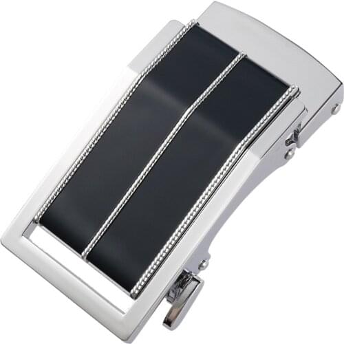 New Mens Business Alloy Automatic Buckle Unique Men Plaque Belt Buckles for 3.5cm Ratchet Men Apparel Accessories LY1180-350